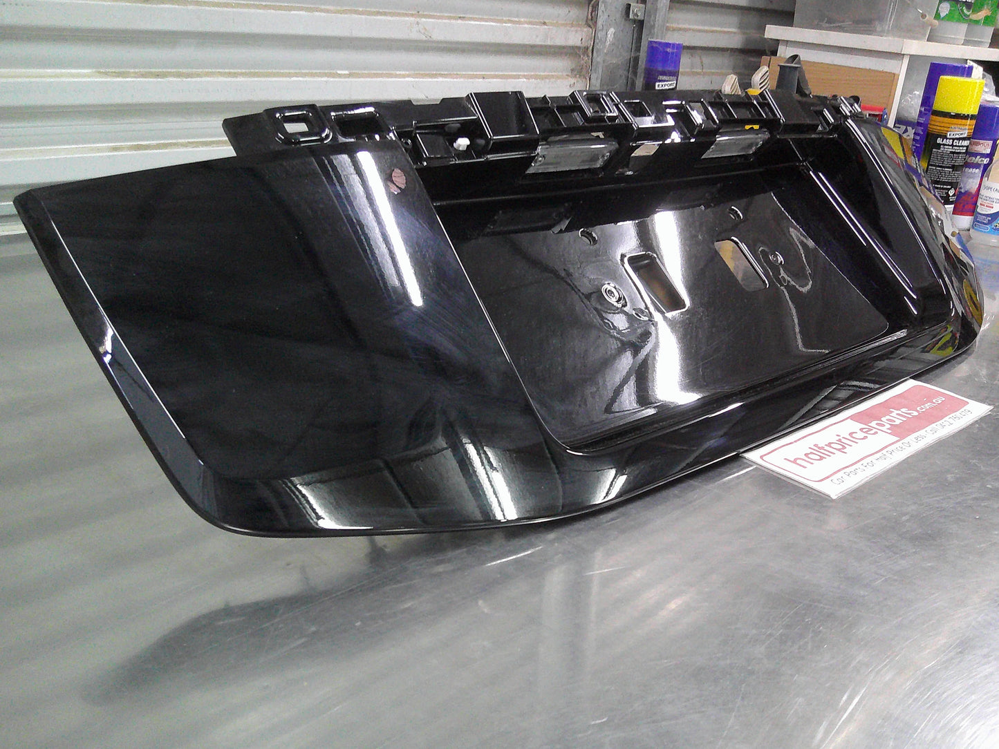 Toyota Prado 150 Genuine Rear Door Outer Finisher Panel (Factory Black) New Part