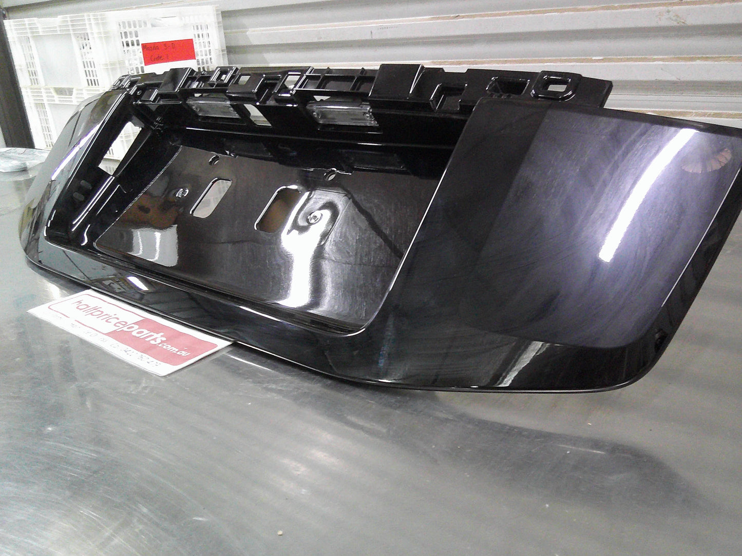 Toyota Prado 150 Genuine Rear Door Outer Finisher Panel (Factory Black) New Part