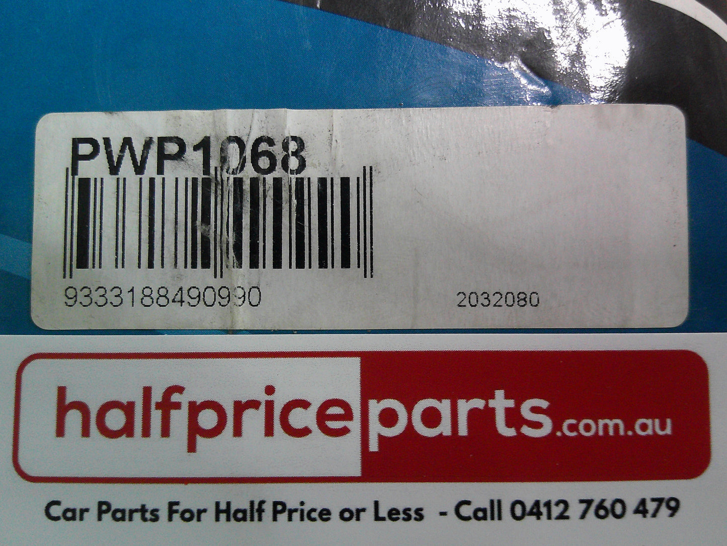 Protex Water Pump With Gasket Suits Toyota Hiace/Hiace SBV New Part