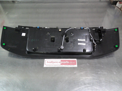 Toyota Prado 150 Genuine Rear Door Outer Finisher Panel (Factory Black) New Part