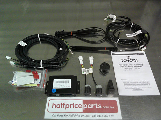 Toyota Hilux SR5 Genuine Front Two Head Sensor Harness Kit (Silver Sky In Colour) New Part
