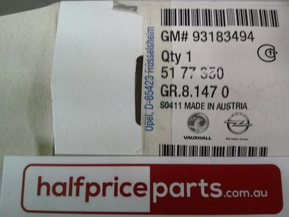 Holden TS/AH Astra Genuine Classic Badge Emblem New Part