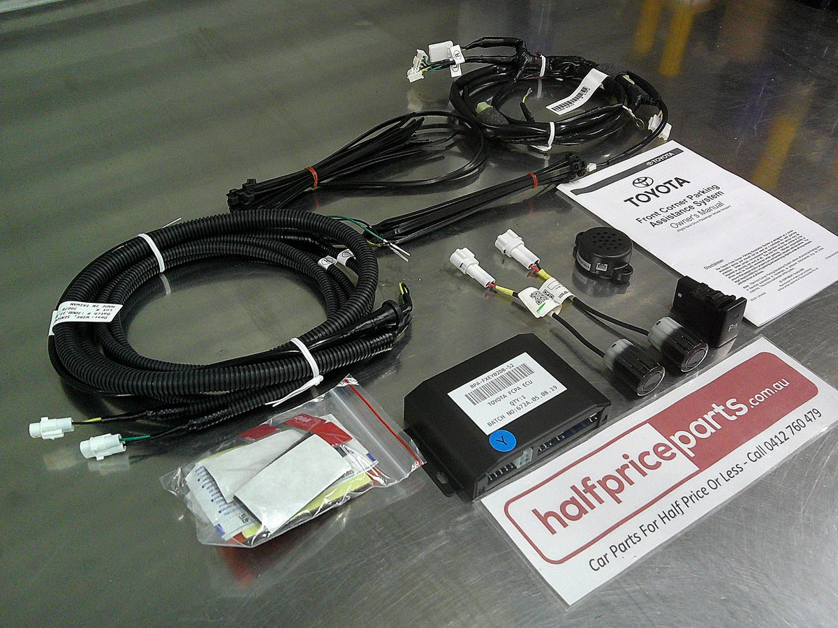 Toyota Hilux SR5 Genuine Front Two Head Sensor Harness Kit (Silver Sky In Colour) New Part