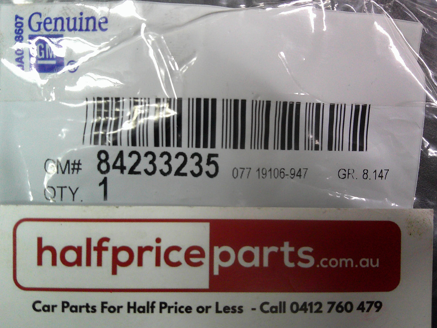 HSV Camaro Genuine Left Hand Side Guard Emblem New Part