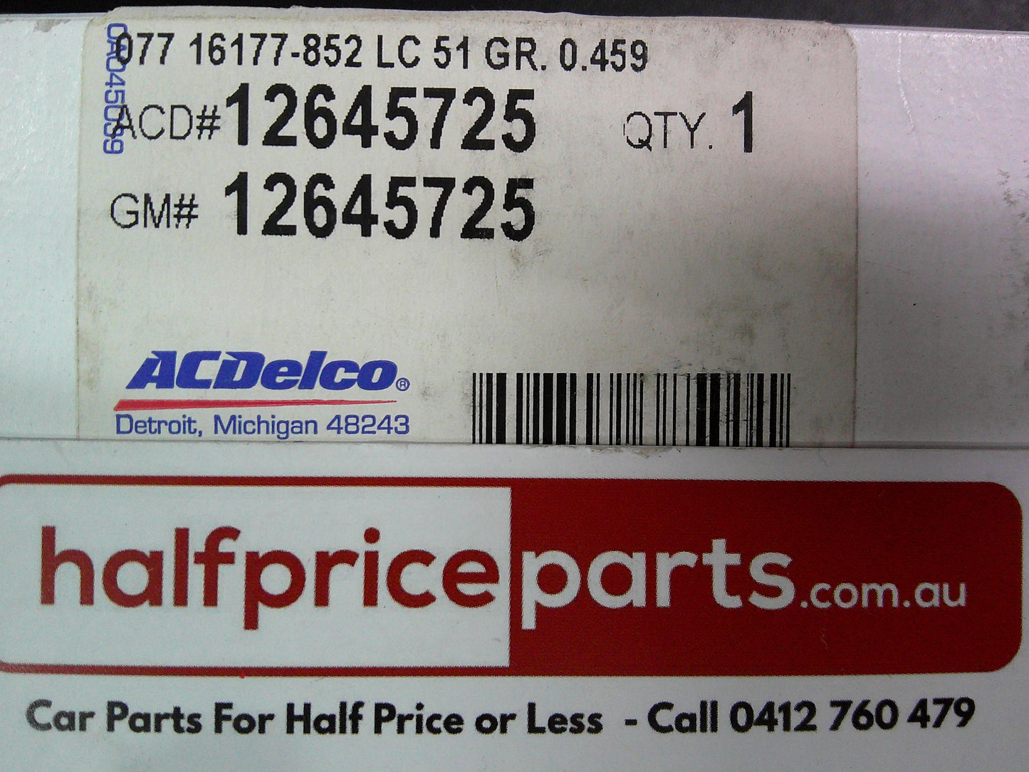 Chevrolet Silverado/Camaro Genuine Hydraulic Roller Lifters New Part