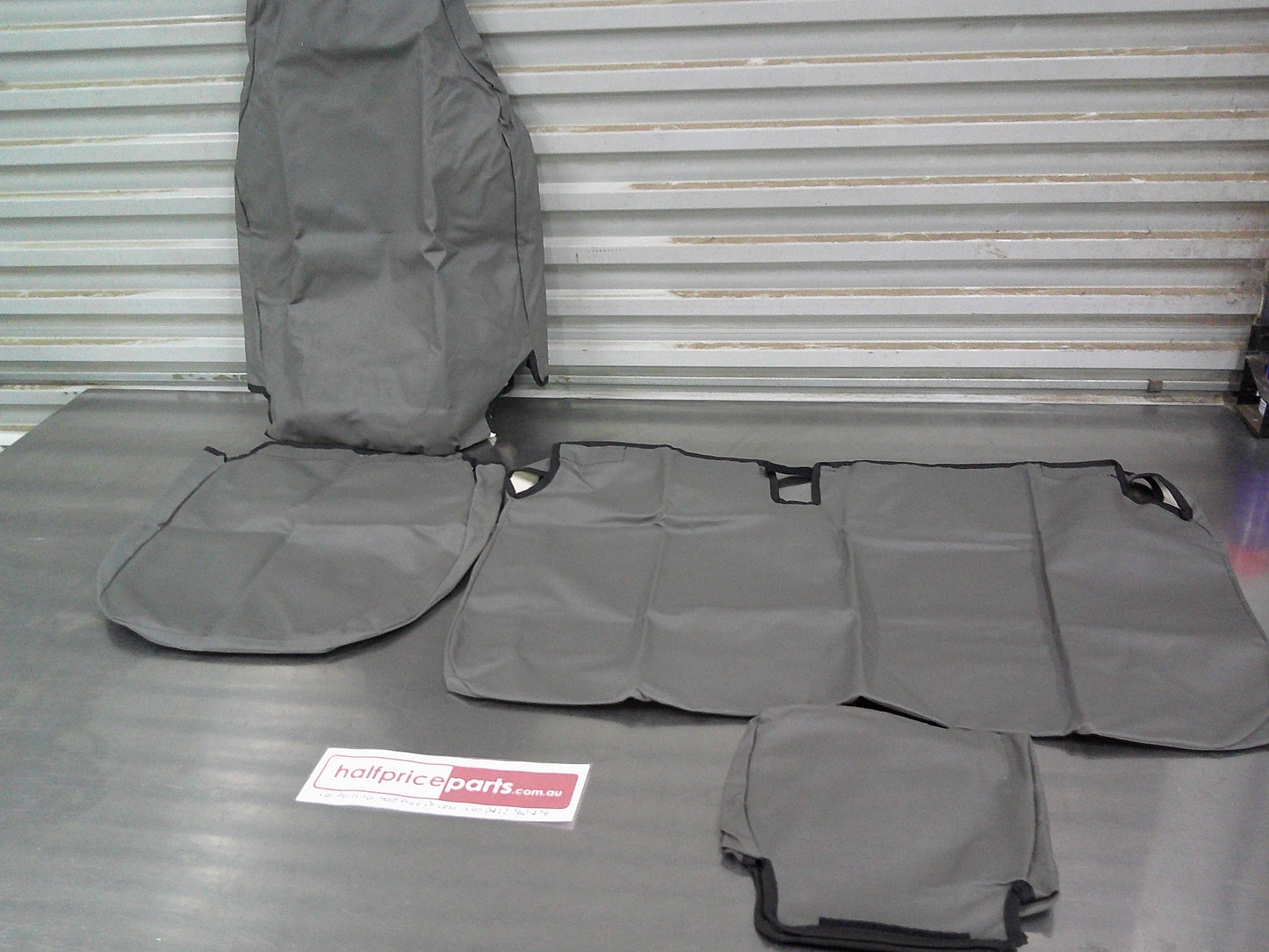 Tuffnut HD Canvas Front Seat Covers Suits Mitsubishi MN Triton MN GL Cab Chassis Single Cab New Part