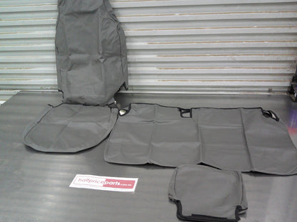 Tuffnut HD Canvas Front Seat Covers Suits Mitsubishi MN Triton MN GL Cab Chassis Single Cab New Part