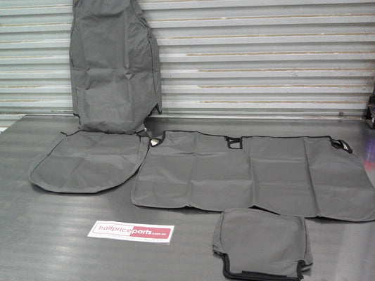 Tuffnut HD Canvas Front Seat Covers Suits Mitsubishi MN Triton MN GL Cab Chassis Single Cab New Part