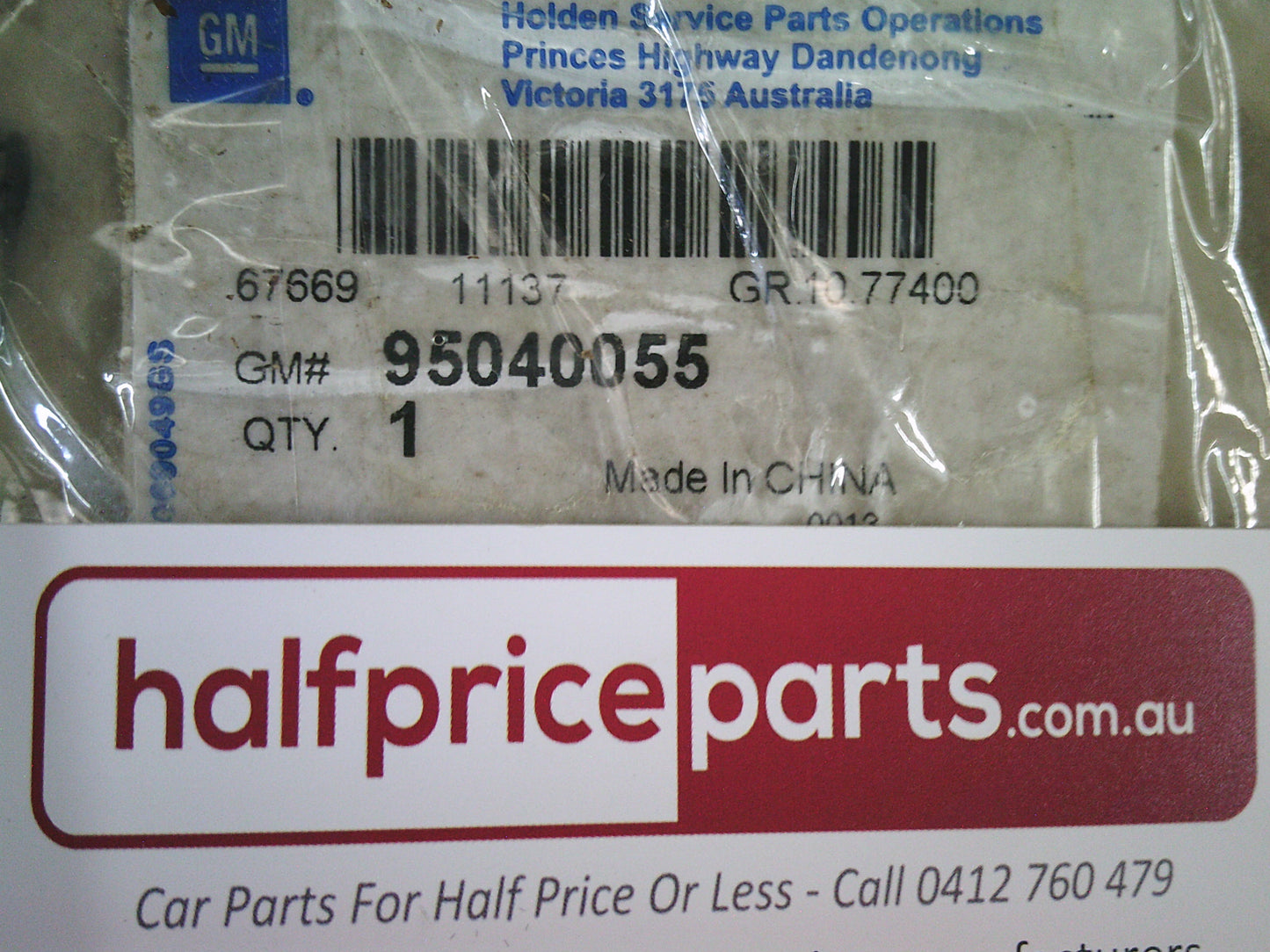 Holden JH Cruze Genuine Left Hand Rear Door Weather Strip Top New Part