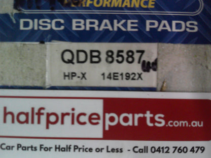 QFM Performance Front Brake Pad Set Suits Hyundai I30 GD/Veloster/Kia CEED New Part