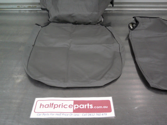 Tuffnut HD Canvas Front Seat Covers Suits Mitsubishi MN Triton MN GL Cab Chassis Single Cab New Part