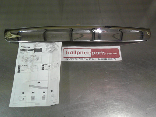 Nissan Qashqai J10E/JJ10E Genuine Rear Tailgate Boot Handle Chrome Trim (With Out I-Key) New Part