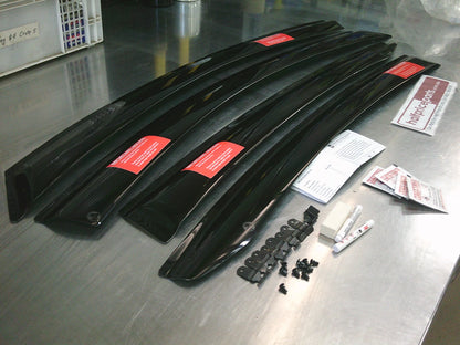 Holden ZB Commodore Genuine Tinted Slim Line Weather Shield Kit - New Part