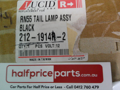 Lucid Right Hand Tail Light Assembly Suits Toyota Hilux RN55/RN65 (Tub Only) New Part