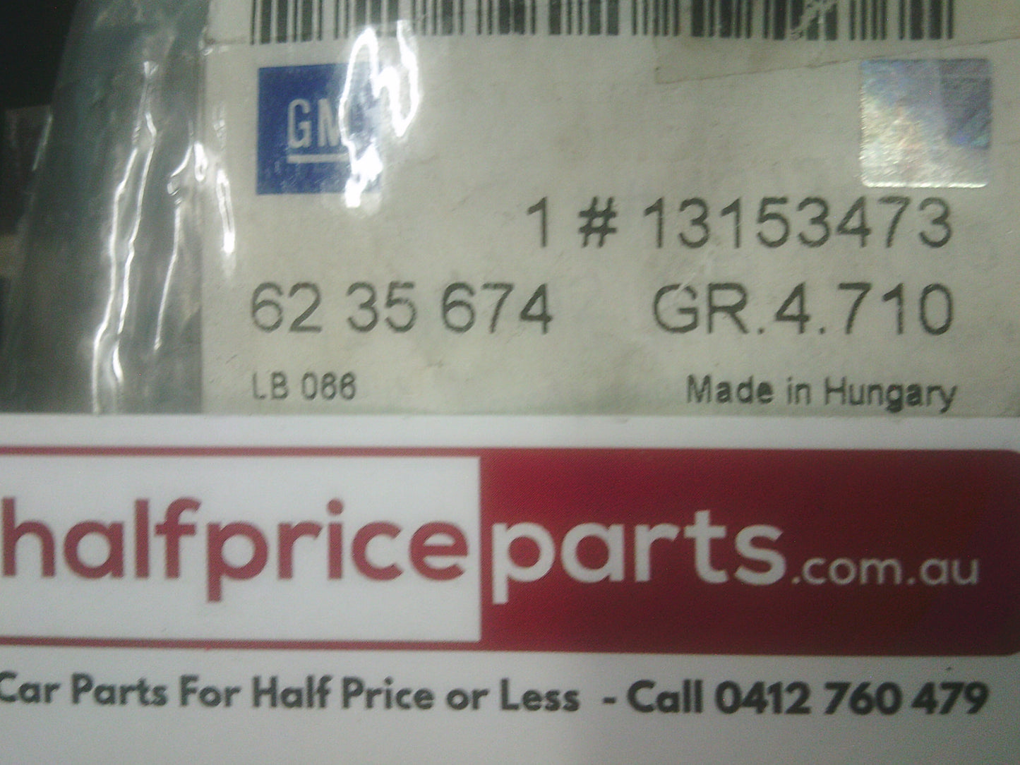 Holden Astra TS/CD/TS Genuine Brake Pad Wear Sensor New Part
