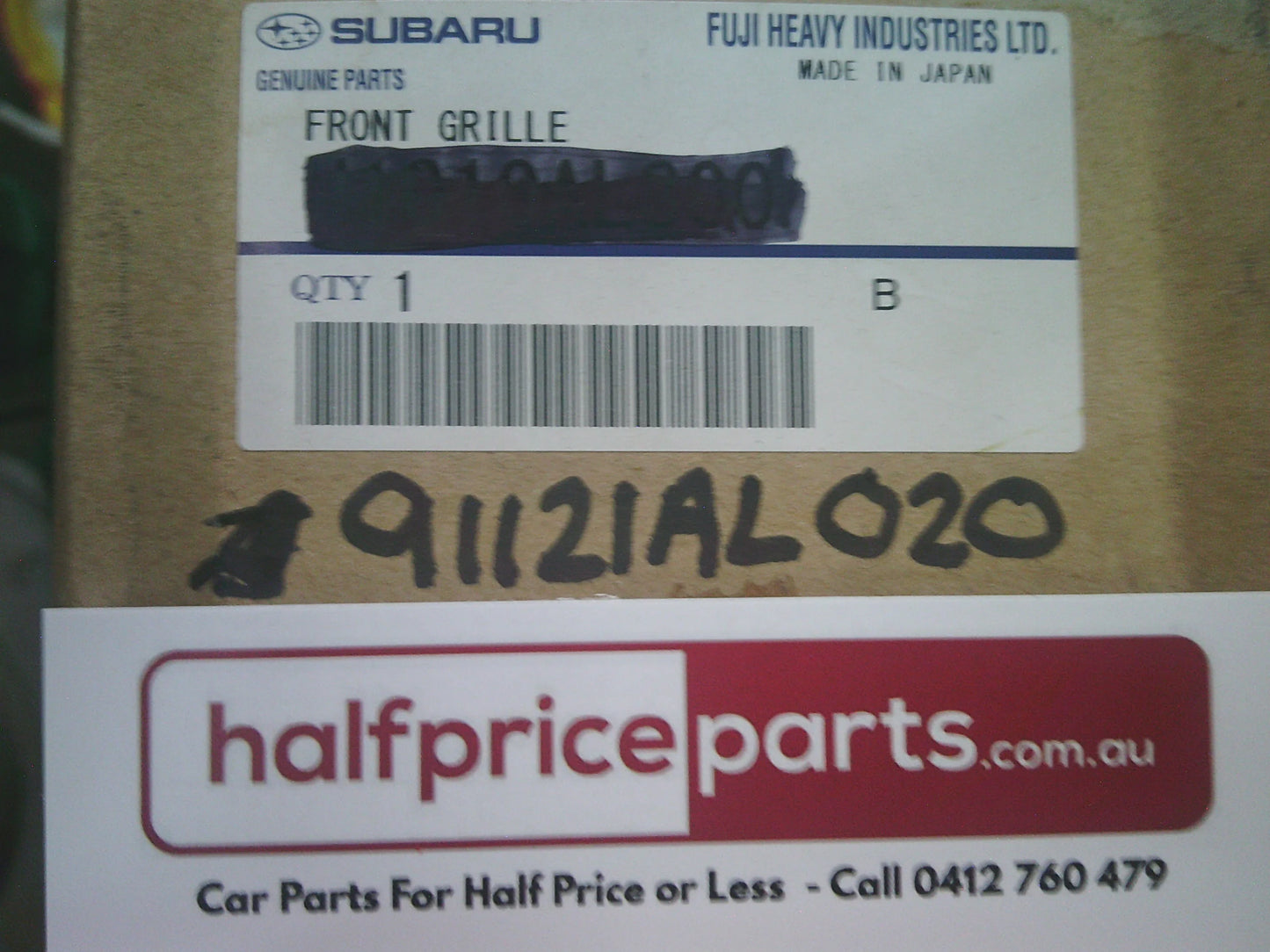 Subaru Liberty Genuine Front Chrome Grille Assembly New Part