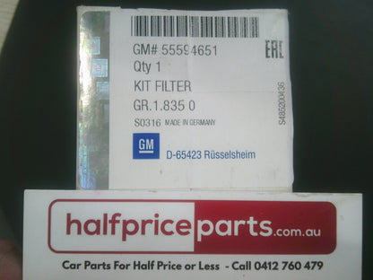 GM Genuine Oil Filter Suits Holden Cruze/Combo/Astra/Barina/Trax/Cascada/Opel Astra New Part