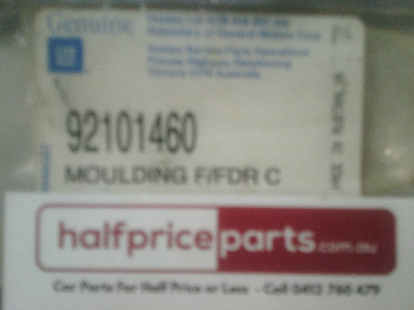 Holden VY/VZ Calais/Monaro Genuine Left Hand Front Guard Side Moulding New Part