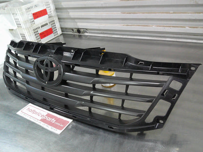 Toyota Hilux Genuine Front Upper Grille Black Frame (No Emblem) New Part