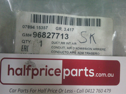 Holden TM Barina Genuine Air Intake Duct - New Part
