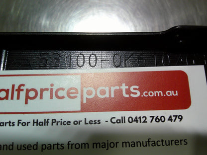 Toyota Hilux Genuine Front Upper Grille Black Frame (No Emblem) New Part
