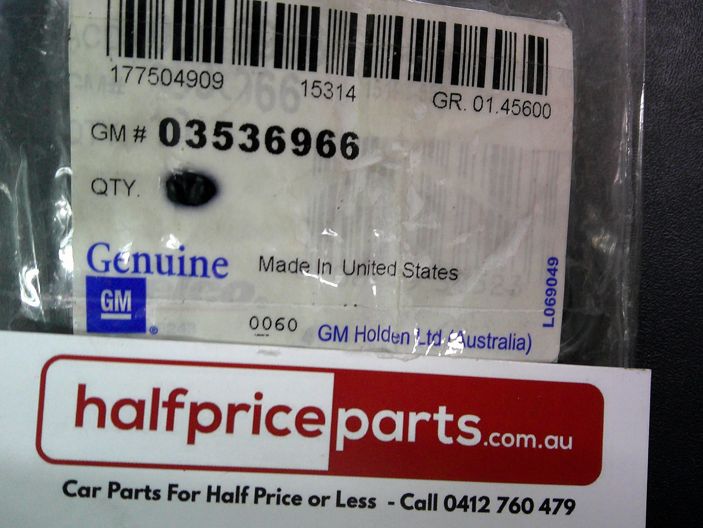 Holden Astra/Captiva CG5/CG7/VT/VX/VY/VZ Commodore/Statesman/Caprice Genuine Oil Drain Plug Seal New Part