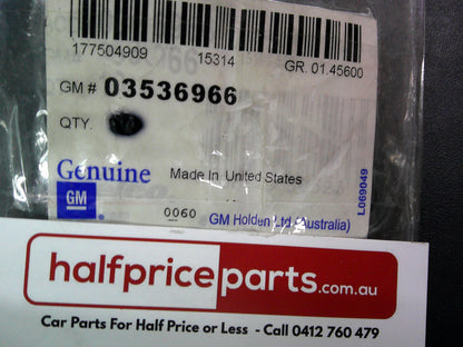 Holden Astra/Captiva CG5/CG7/VT/VX/VY/VZ Commodore/Statesman/Caprice Genuine Oil Drain Plug Seal New Part