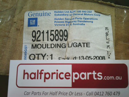 Holden VY/VZ Commodore Wagon Series II Genuine Rear Top Window Tail Gate Upper Trim New Part