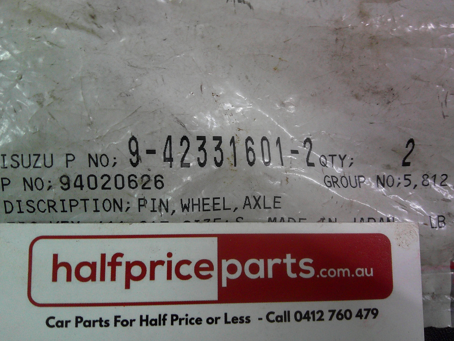 Holden Frontera Genuine Wheel Stud New Part