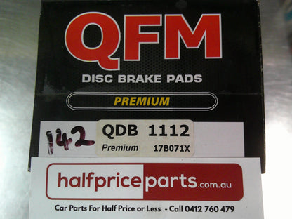Bendix Metal King Plus/QFM Rear Brake Pad Set Suits Mazda 929 New Part