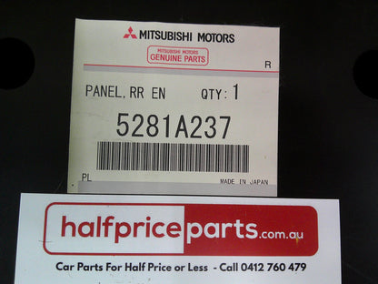 Mitsubishi Lancer/Sportsback/Ralliart  Genuine Rear End Beaver Body Panel New Part