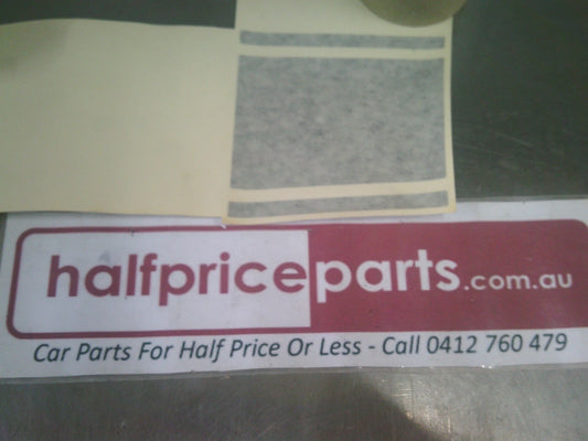Holden JH Cruze Genuine Right Hand Lower Body Decal New Part