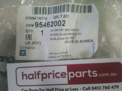 Holden Barina Genuine Lefthand Front Bumper Grille Side Retainer - New Part