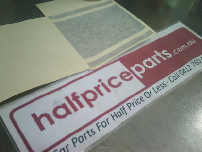 Holden JH Cruze Genuine Right Hand Lower Body Decal New Part