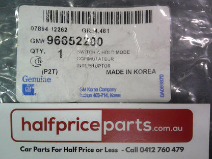 Holden TK Barina Genuine Hold Switch New Part
