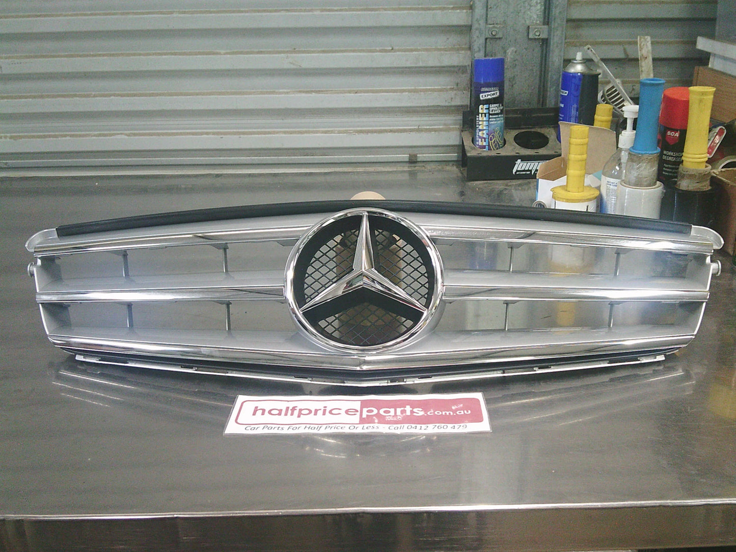 Mercedes Benz C-Class W204 Genuine Front Radiator Grille Assembly New Part