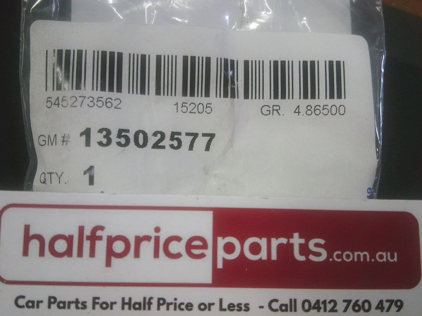 Holden AH Astra/JH Cruze Side Airbag Impact Sensor New Part