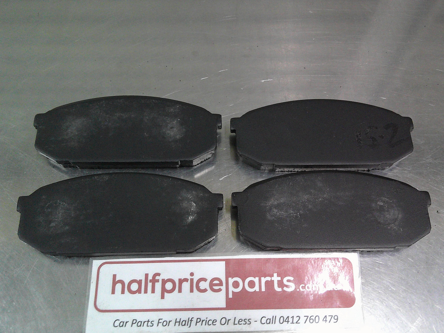 Bendix/QFM Front Brake Pad Set Suits Mazda 323 Astina Coupe/Hatch Back New Part