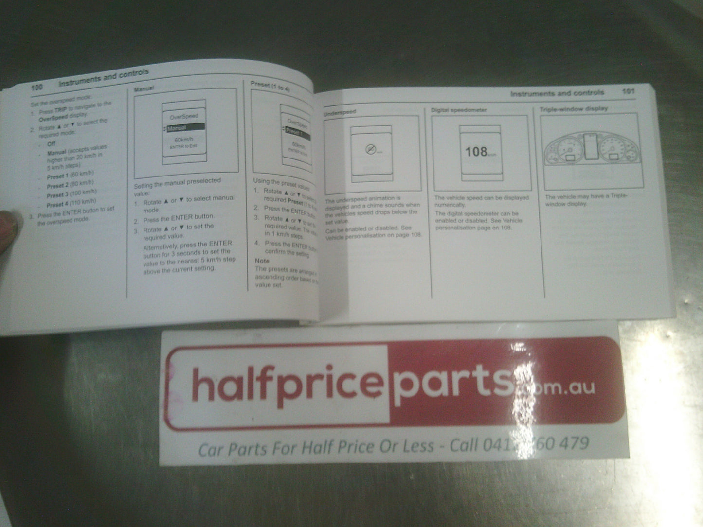 Holden VE Commodore Series 2 Genuine Owners Handbook New Part