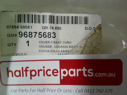 Holden JG Cruze Genuine Leather Seat Trim New Part