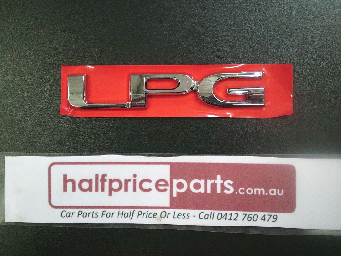 Holden VE/VF Commodore Genuine LPG Boot Emblem New Part