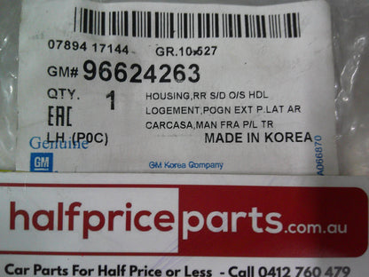 Holden CG Captiva Genuine Left Hand Rear Door Inner Handle Housing New Part