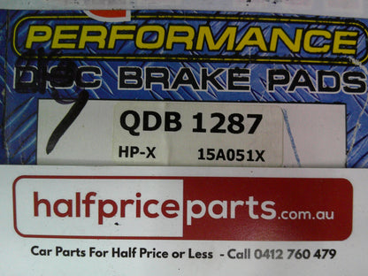 Bendix/QFM Front Brake Pad Set Suits Mazda 323 Astina Coupe/Hatch Back New Part