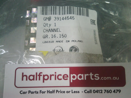 Holden ZB Commodore Genuine Right Hand Front Upper Weather Strip New Part