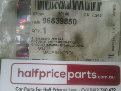 Daewoo Lacetti/Nubira Wagon Genuine Front Sway Bar Bush New Part