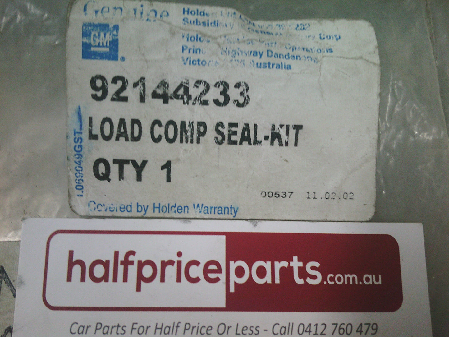 Holden VZ Commodore Calais/Monaro Ute Genuine Hard Lid Seal Kit -  New Part