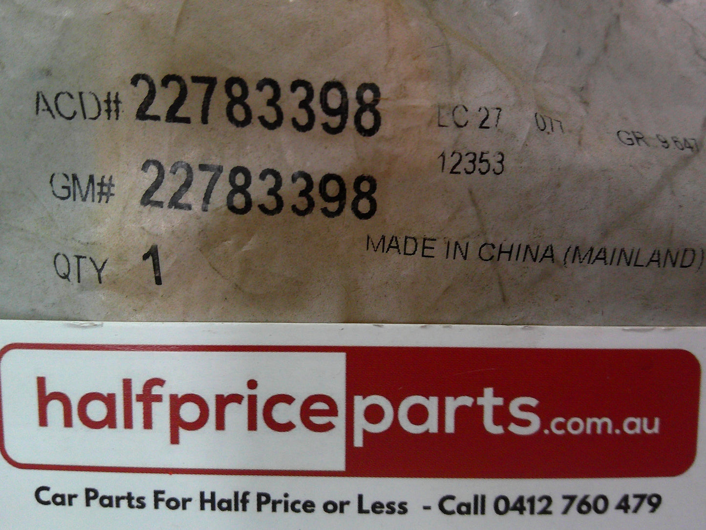 ACDelco Radio Antenna Suitable For Holden JH Cruze / TM Barina New Part