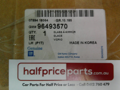 Hilden XC Barina Genuine Left Hand Outer Mirror Glass Heated New Part