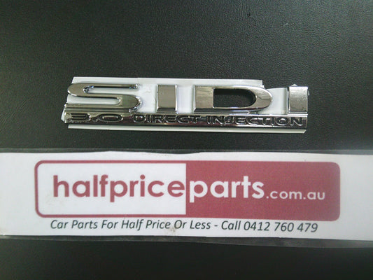 Holden Captive Genuine SIDI 3.0 Direct Injection Emblem New Part