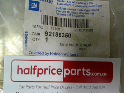 Holden VE Commodore Genuine Rear Neoprene Seat Cover Set New Part